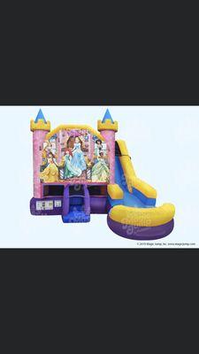 Rent out our 6in1 Disney Princess waterslide combo for your little or big princess.