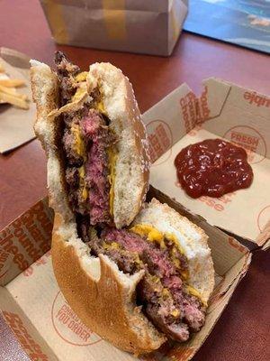 Raw Burger from Monongahela McDonald's