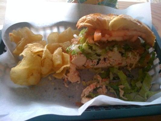 Lobster salad sandwich