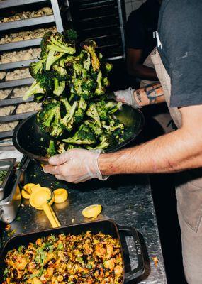 Charred Broccoli With Lemon