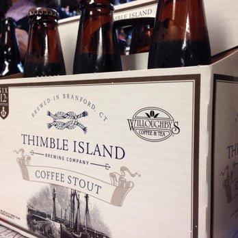 Love your local craft coffee & beer! Proud of our partnership with Thimble Island Brewing Company.