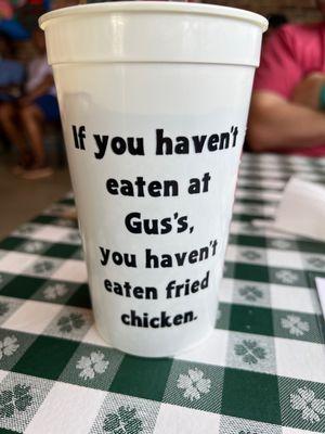 Souvenir cup