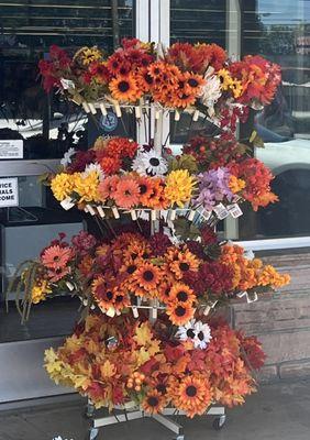 Flower Display Outside