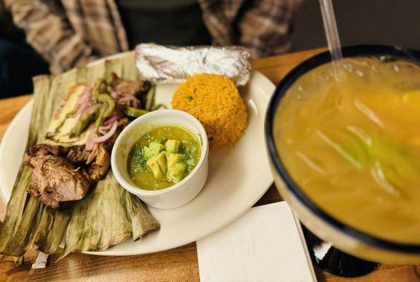 Carnitas with a Chipotle Margarita