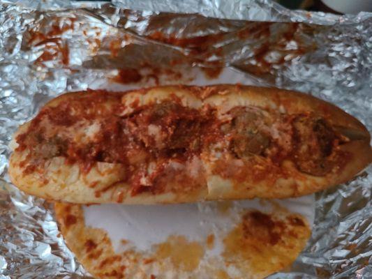 Meatball Parm Hero