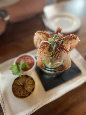 Spicy shrimp cocktail