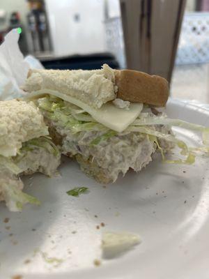 Tuna salad sandwich