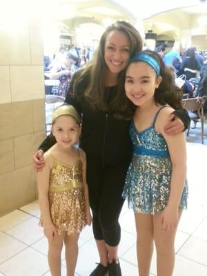 Rysa & my girls performing with All Star Studios at Queens Center Mall