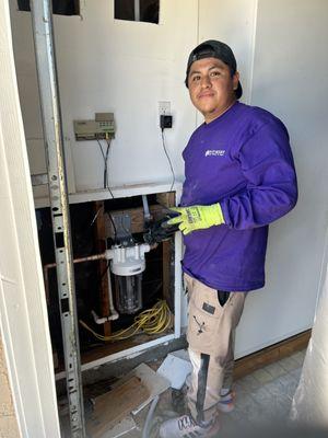 Fidel is happy to help you and your family with the any repipe he'll do it with a smile on his face.