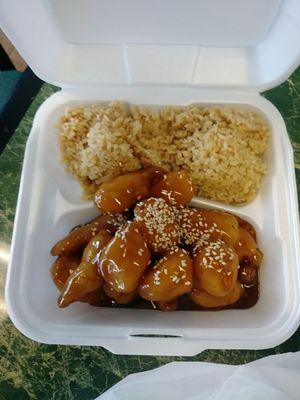 Sesame chicken