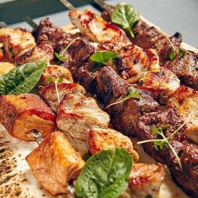 Kabob party platter