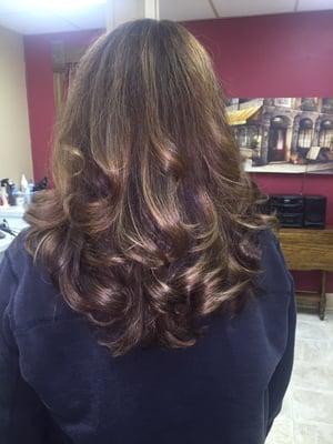 Cut and color by Gayle, Live & Let Dye, Davines