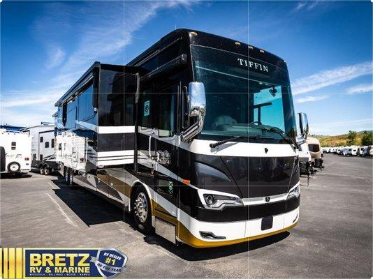 You deserve to travel in style!  TIFFIN motorhomes are can make those dreams come true.  Come be impressed with the many features on these.