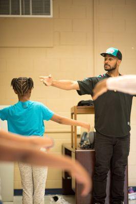 Tiny tots Ballet class