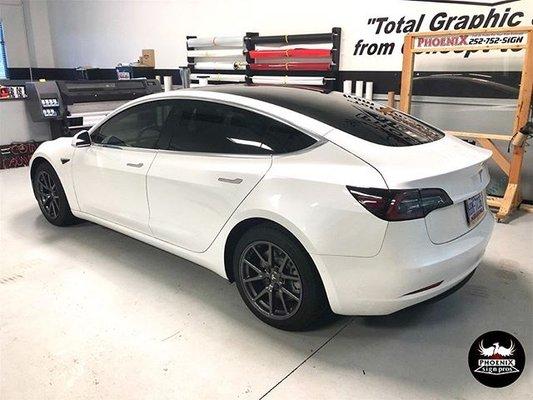 Tesla Window Tint