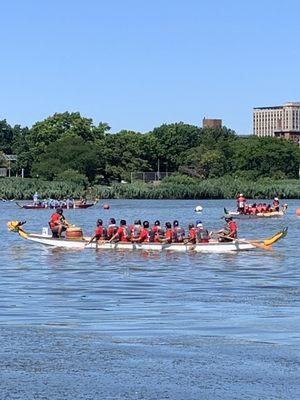 Dragon boats