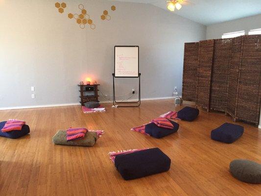 Meditation workshop last Saturday of every month! 9-10am.