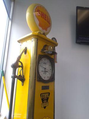 Old school gas pump