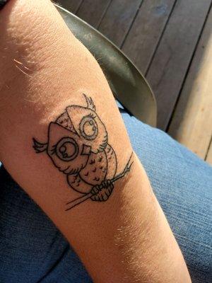 Owl done by Tevin