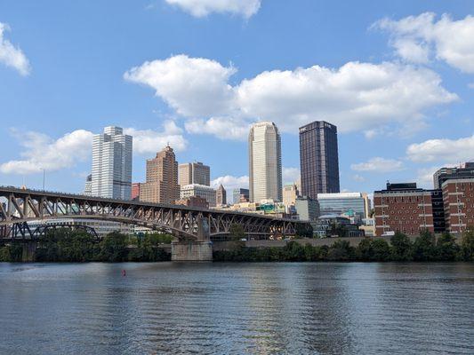 Pittsburgh from the riverside