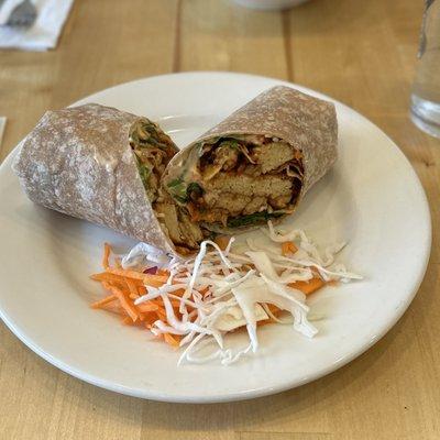 BBQ Tempeh Wrap.