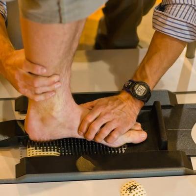 We digitally scan your feet, then mill custom footbeds on-site while you wait.