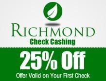 Richmond Check Cashing logo