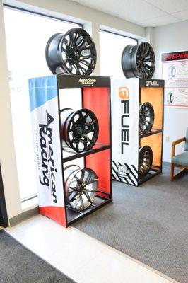 Did you know that we sell & install rims & tires?