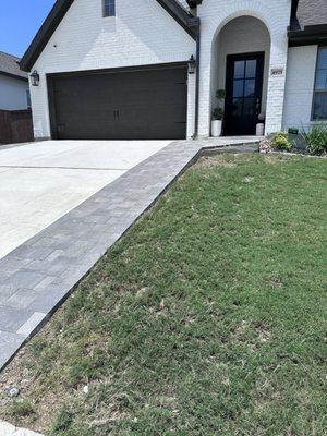 "Finished" results with incorrect pavers