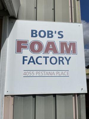 Bob's building sign