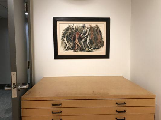 Oil on canvas painting by José Clemente Orozco.