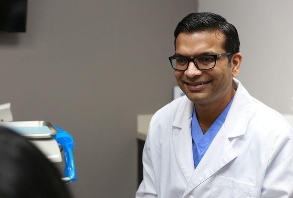 Dr. Patel's genuine commitment to individualized, exceptional and ethical dental care certainly leaves his patients grinning ear-to-ear.