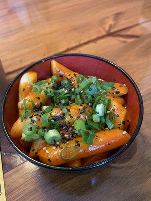 Tteok-bokki rice bowl