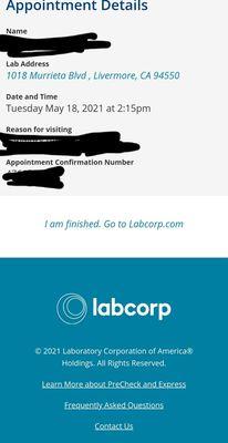 Appointments font match when there are actually people working