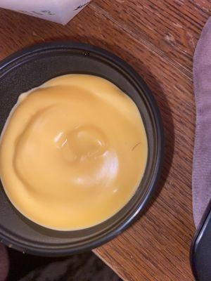 Eyelash in cheese sauce???