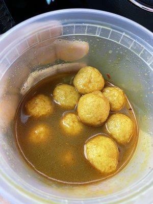 S29. Fish Ball in Curry Sauce