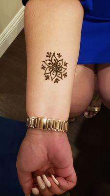 Another henna on the bride