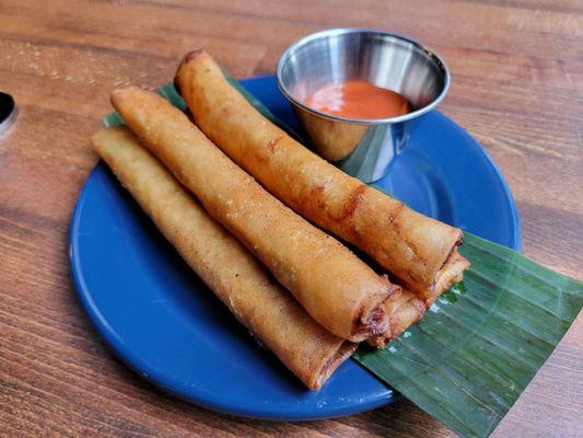 Lumpia Shanghai, 5 pcs, $10 – 4 Stars