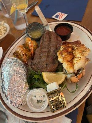 Surf and turf