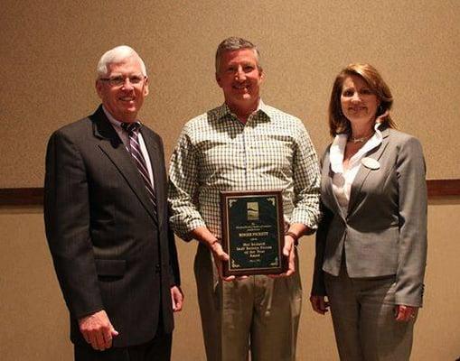 Congratulations to Roger Pickett, of MurMaid Mattress Inc., winner of the 2014 Mel Bedwell Small Business Person of the year!