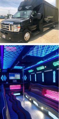 20 Passenger Party Bus