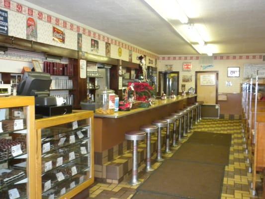 Old Fashioned Candy Store & Diner since 1890. Step back in time.