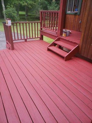 Benjamin Moore Arborcoat deck paint