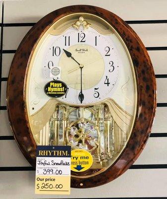 Rythem clock up 40% off new line of clock and sales end soon