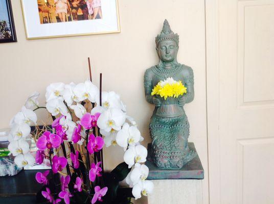 Our Angel Buddha statue !