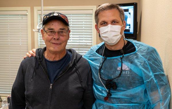 Freedom Day 2020 - our team volunteered to provided free dentistry to nearly 80 veterans and their family members.