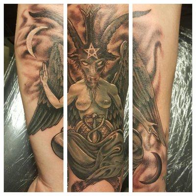 Sick baphomet by Nathan