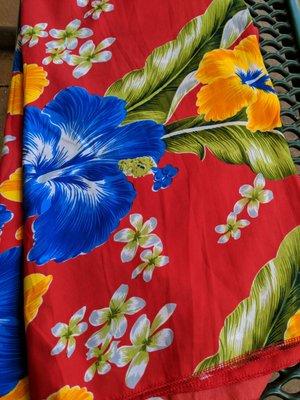 Colorful sarongs