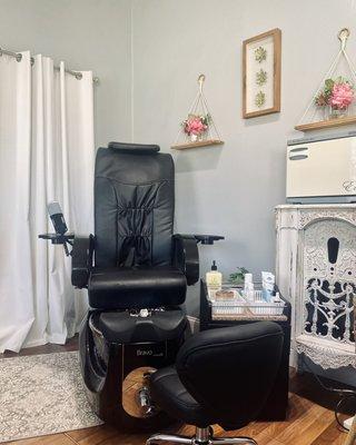 Our pedicure area