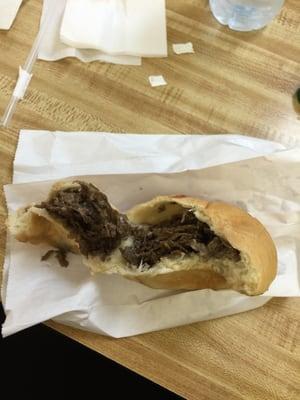 Steak n cheese ( inside)